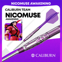 CALIBURN AWAKENING DARTS - 90% TUNGSTEN - NICOMUSE-5