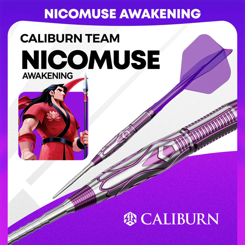 CALIBURN AWAKENING DARTS - 90% TUNGSTEN - NICOMUSE-5
