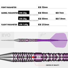 CALIBURN AWAKENING DARTS - 90% TUNGSTEN - IVAN-3