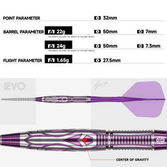 CALIBURN AWAKENING DARTS - 90% TUNGSTEN - NICOMUSE-3