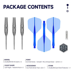 CALIBURN RIX DARTS - 90% TUNGSTEN - R3-2