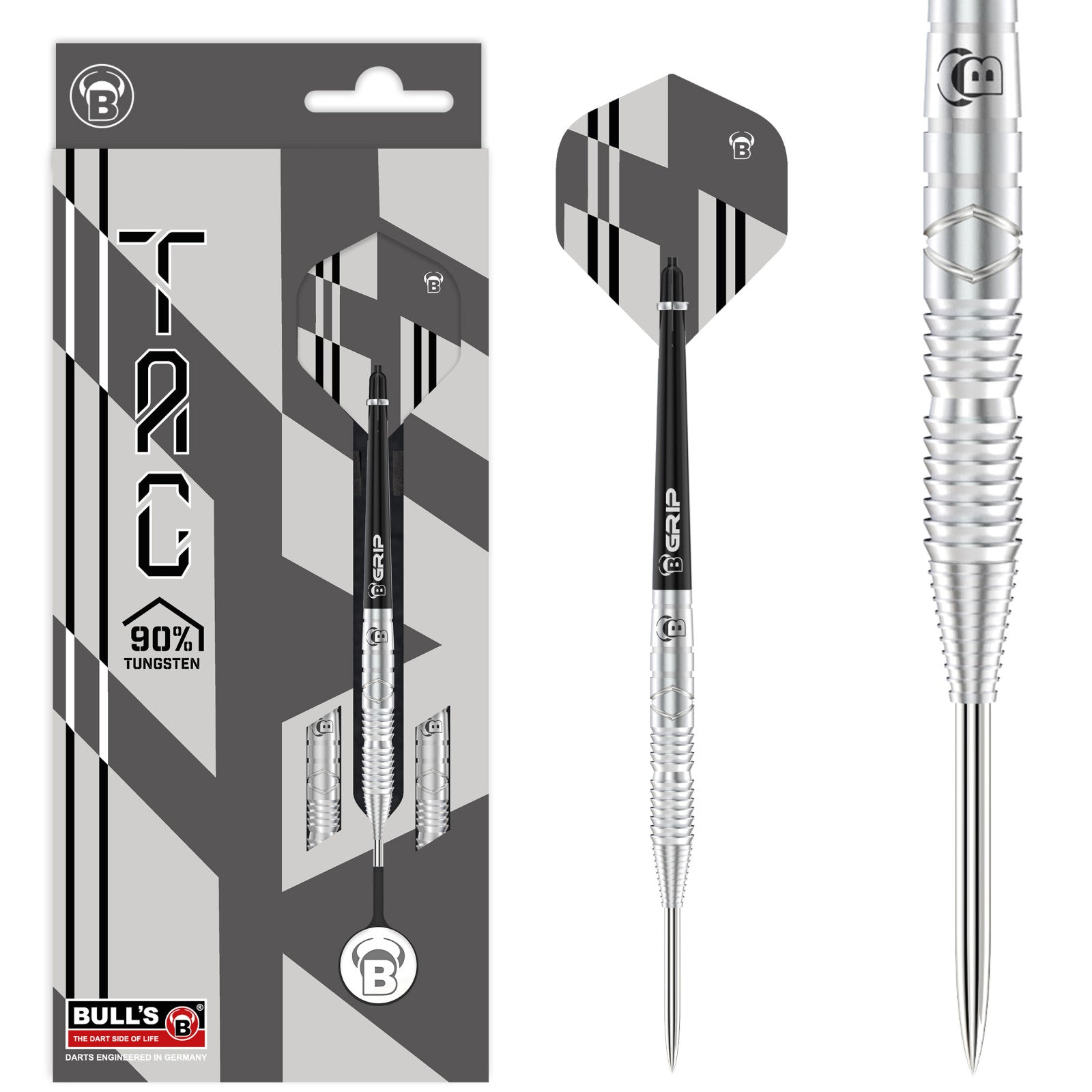BULL'S Tac T3 Steel Dart 90%-3