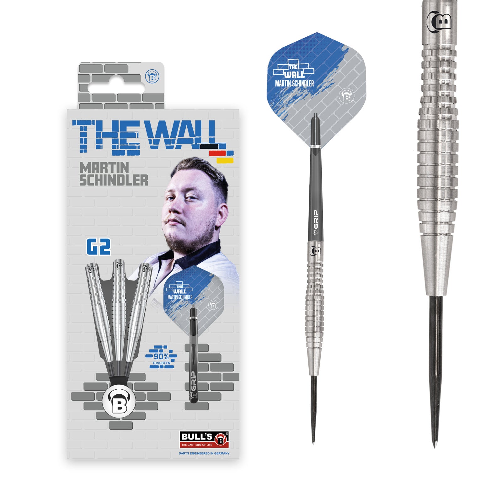 BULL'S Martin Schindler Generation 2 Steeldart-3