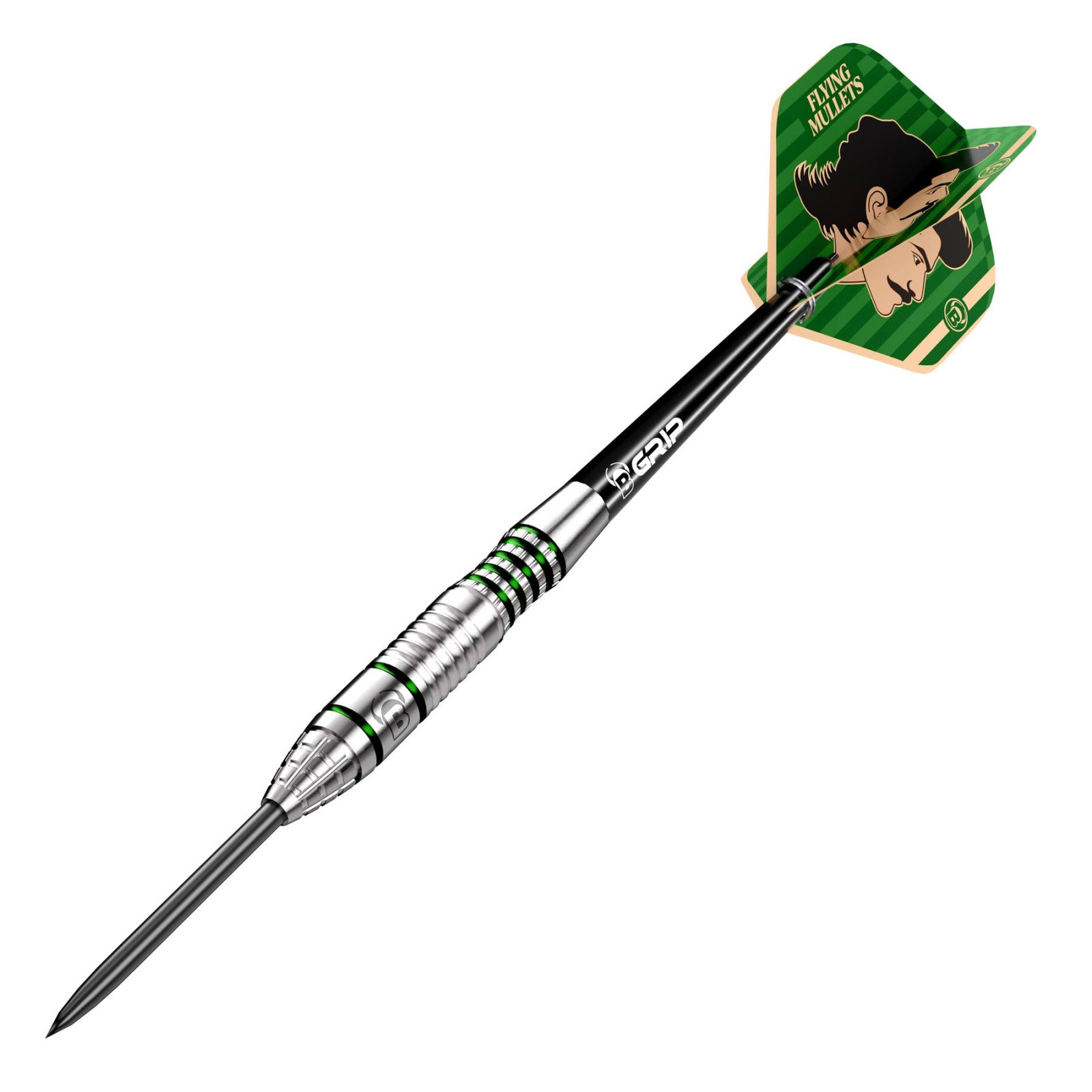 BULL'S Flying Mullet Steel Dart 90%-1