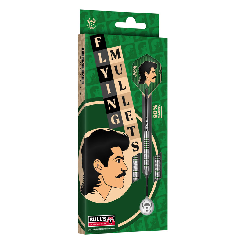 BULL'S Flying Mullet Steel Dart 90%-4