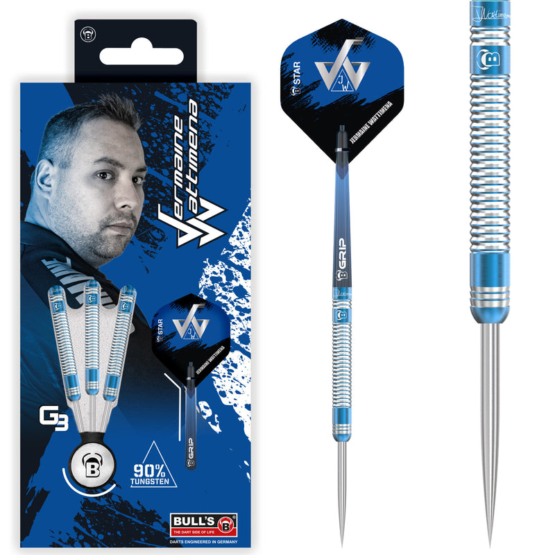 BULL'S Jermaine Wattimena G3 Steel Dart 90 %-3