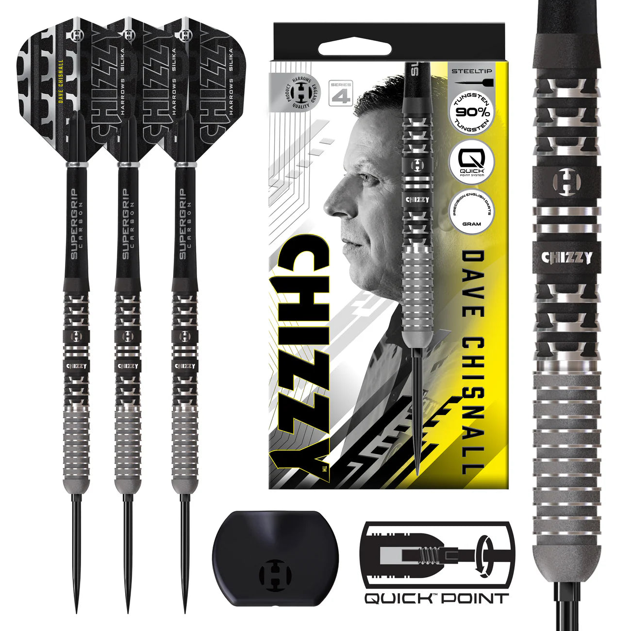 HARROWS DAVE CHISNALL SERIES 4 QUICK POINT STEELDART 90%-2