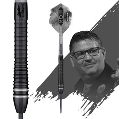 Gary Anderson Noir Phase 6 - Deluxe Steel Darts-2