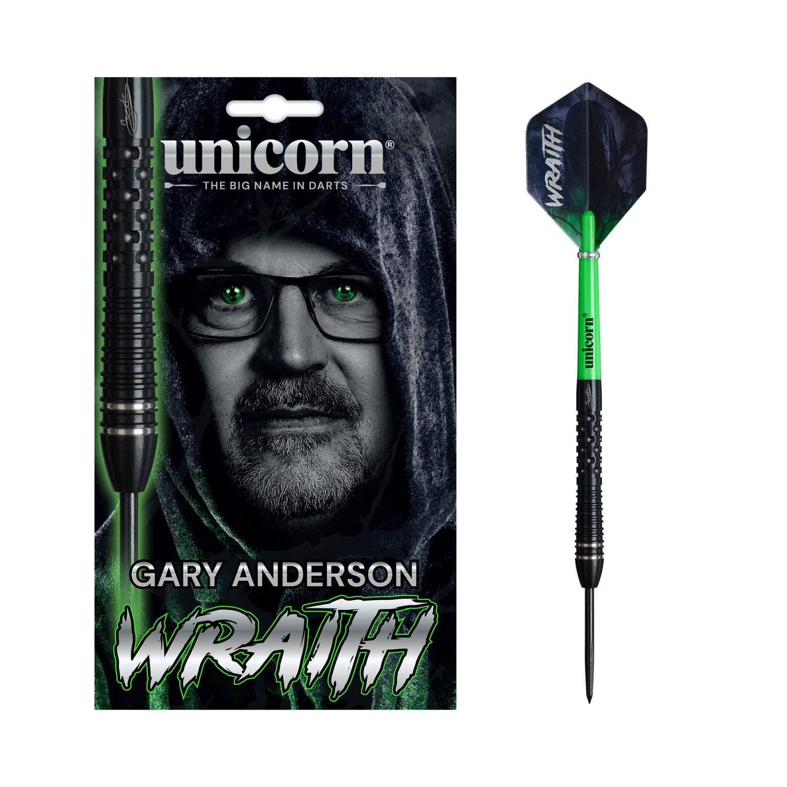 Unicorn Wraith Gary Anderson Phase 6 Steel Dart 90%