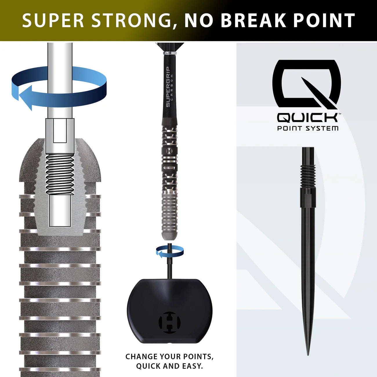 HARROWS DAVE CHISNALL SERIES 4 QUICK POINT STEELDART 90%-3