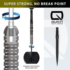 HARROWS DAVE CHISNALL SERIES 4 QUICK POINT STEELDART 90%-3