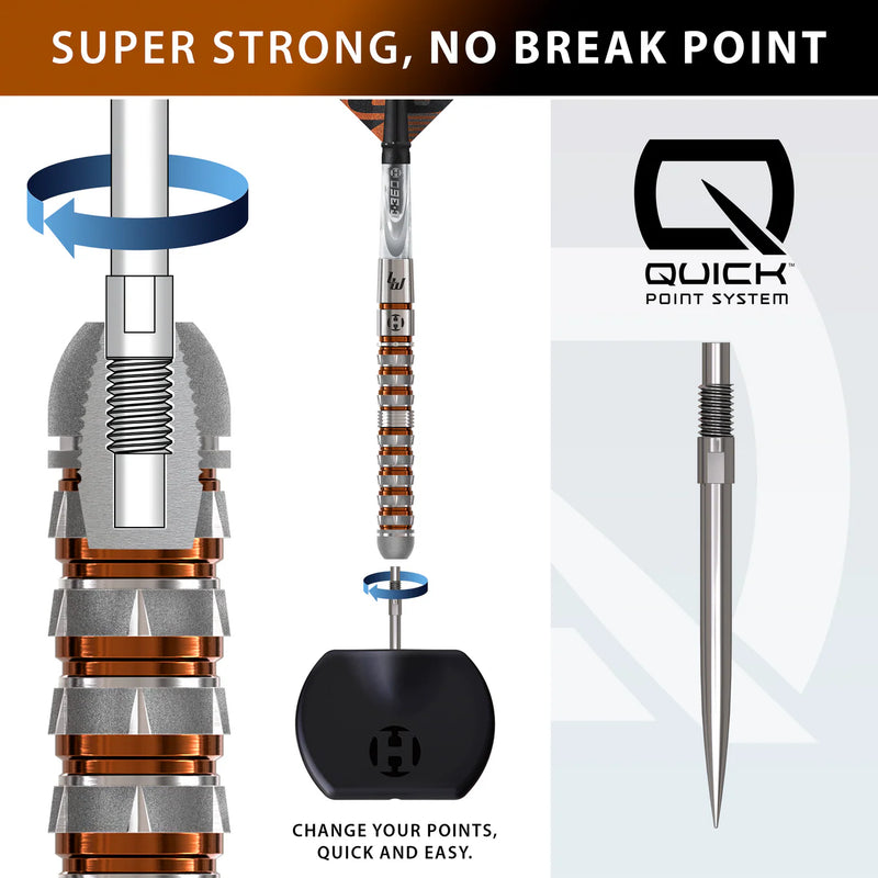 HARROWS LUKE WOODHOUSE SERIES 3 QUICK POINT STEELDART 90%-2