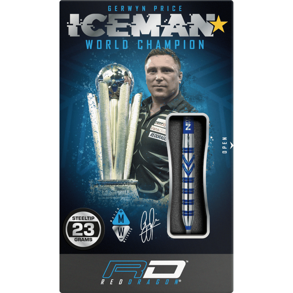 Red Dragon Gerwyn Price “Iceman” Steeldart 90%-2