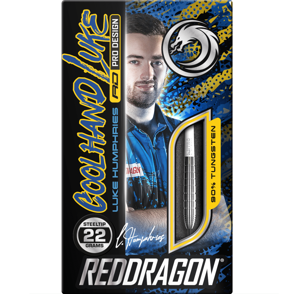 Red Dragon Luke Humphries “Coolhand Luke” TX1 Steeldart 90%-2