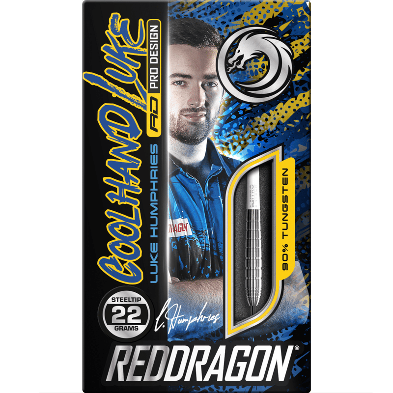 Red Dragon Luke Humphries “Coolhand Luke” TX1 Steeldart 90%-2