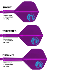 Target Japan K-Flex Purple Limited Standard No.2 Flight Shaft System-3