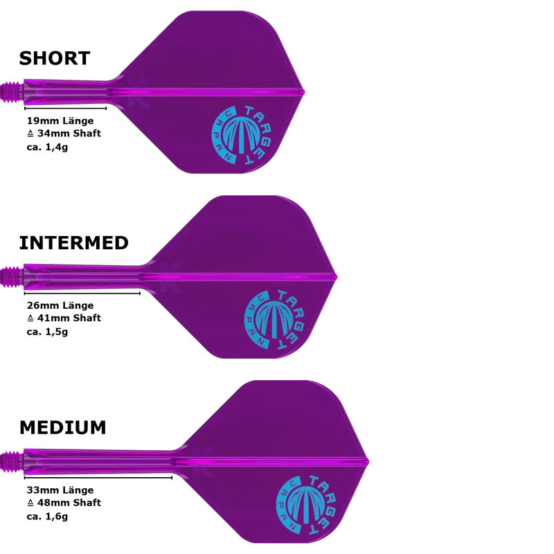 Target Japan K-Flex Purple Limited Standard No.2 Flight Shaft System-3