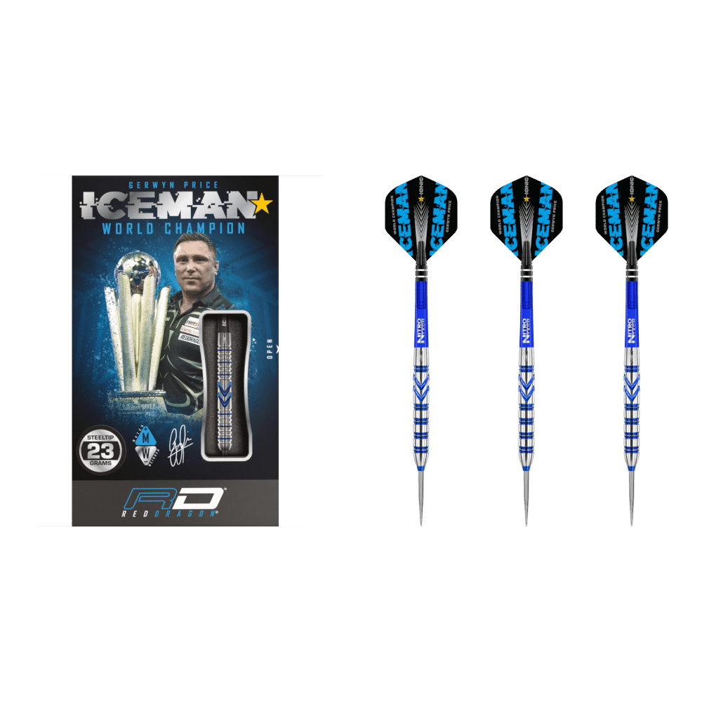 Red Dragon Gerwyn Price “Iceman” Steeldart 90%-3