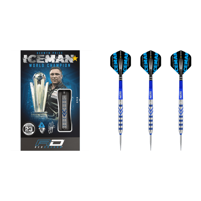 Red Dragon Gerwyn Price “Iceman” Steeldart 90%-3
