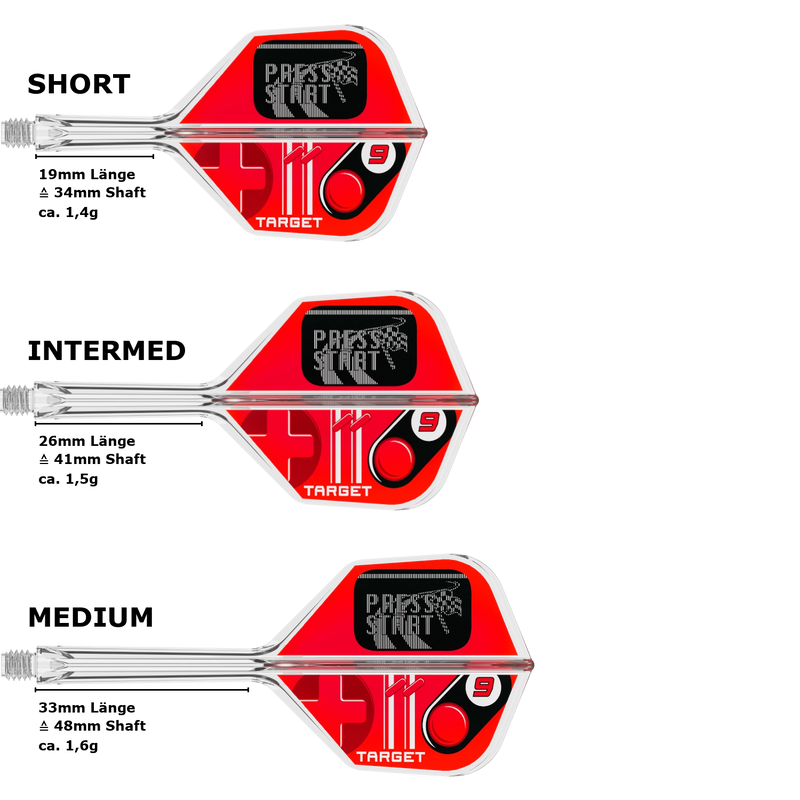 TARGET K-FLEX PRESS START SMALL STANDARD NO.6 FLIGHT SHAFT SYSTEM-3