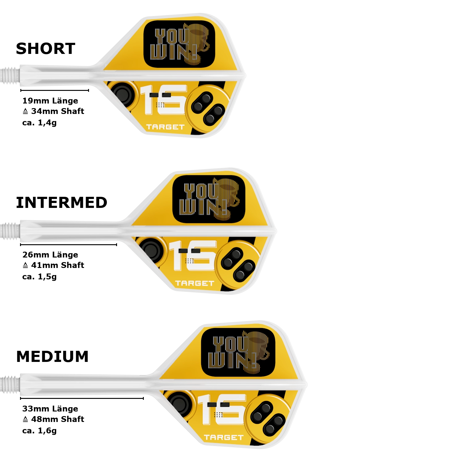 TARGET K-FLEX YOU WIN SMALL STANDARD NO.6 FLIGHT SHAFT SYSTEM-3
