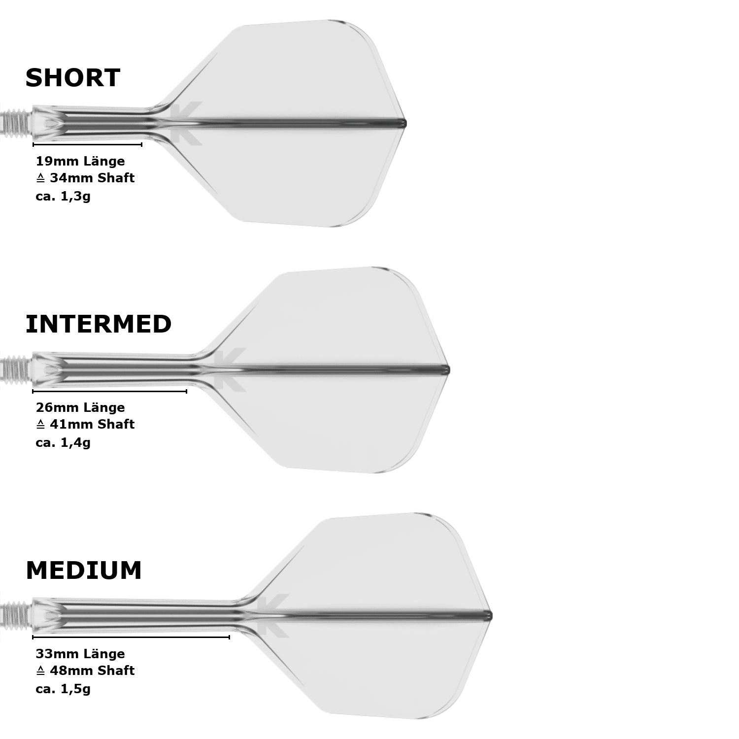 Target K-Flex Small Standard No.6 Flight Shaft System-9