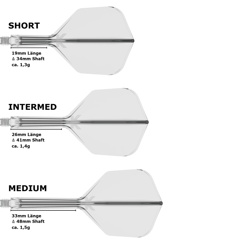 Target K-Flex Small Standard No.6 Flight Shaft System-9