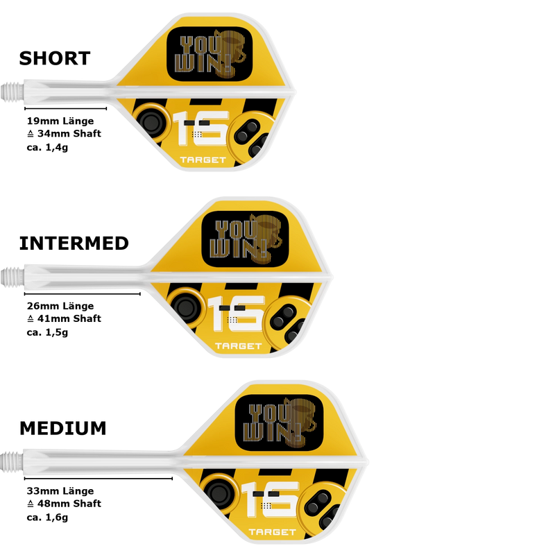 TARGET K-FLEX YOU WIN STANDARD NO.2 FLIGHT SHAFT SYSTEM-3