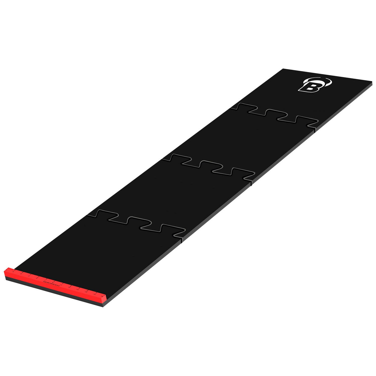 BULL'S Dart Mat, Puzzle Matte, Schaumstoff, inkl. Oche, 2,37 Meter-1