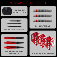 HARROWS DAMON HETA SERIES 4 QUICK POINT STEELDART 90%-4