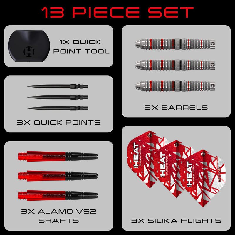 HARROWS DAMON HETA SERIES 4 QUICK POINT STEELDART 90%-4