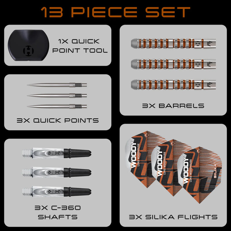 HARROWS LUKE WOODHOUSE SERIES 3 QUICK POINT STEELDART 90%-4