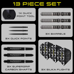 HARROWS DAVE CHISNALL SERIES 4 QUICK POINT STEELDART 90%-4