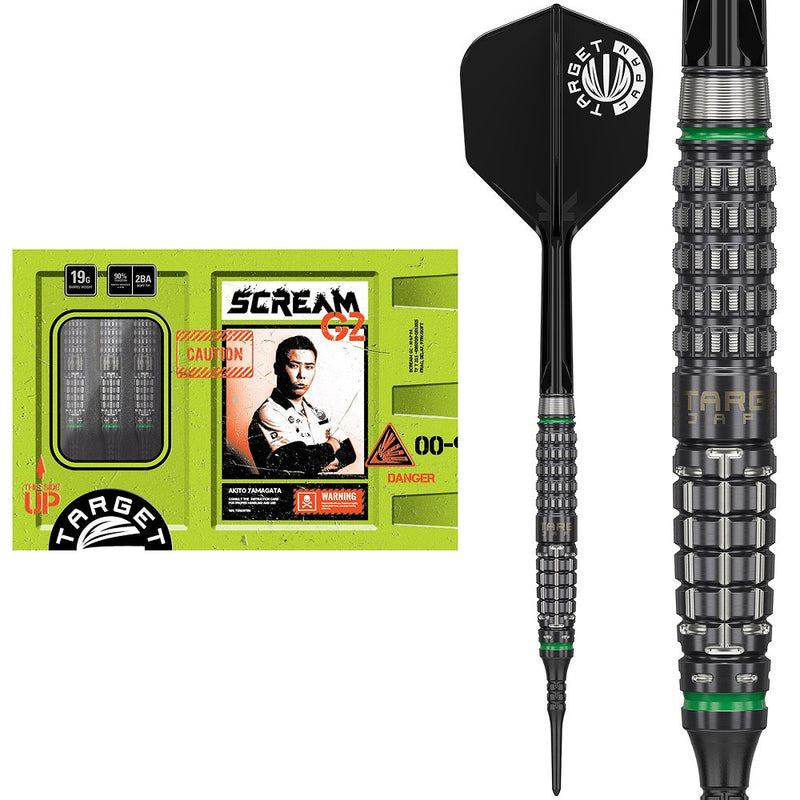 TARGET JAPAN AKITO YAMAGATA SCREAM GEN2 STEELDART 90% SWISS POINT-3