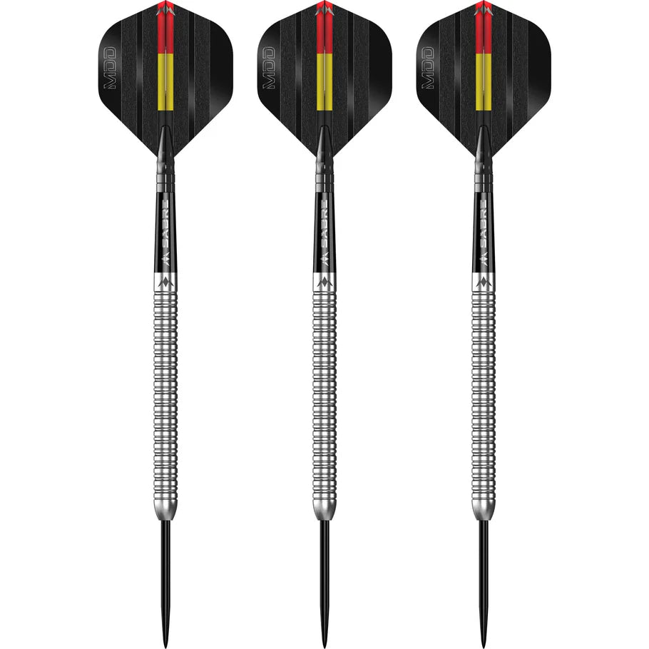 MISSION MIKE DE DECKER DARTS STEEL TIP - 95% TUNGSTEN - SILVER-3