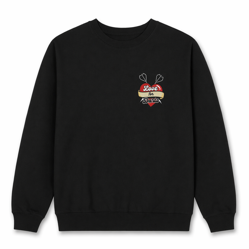 Sweatshirt - Love for Darts-1