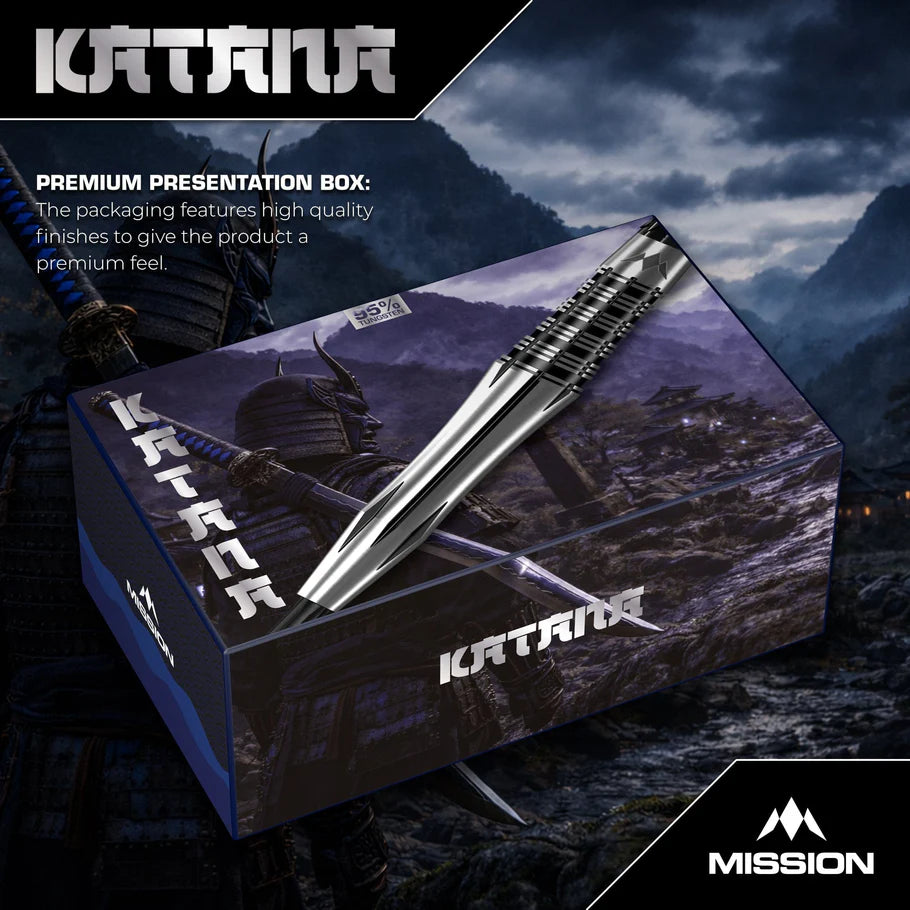 MISSION KATANA DARTS STEEL TIP - 95% TUNGSTEN-6