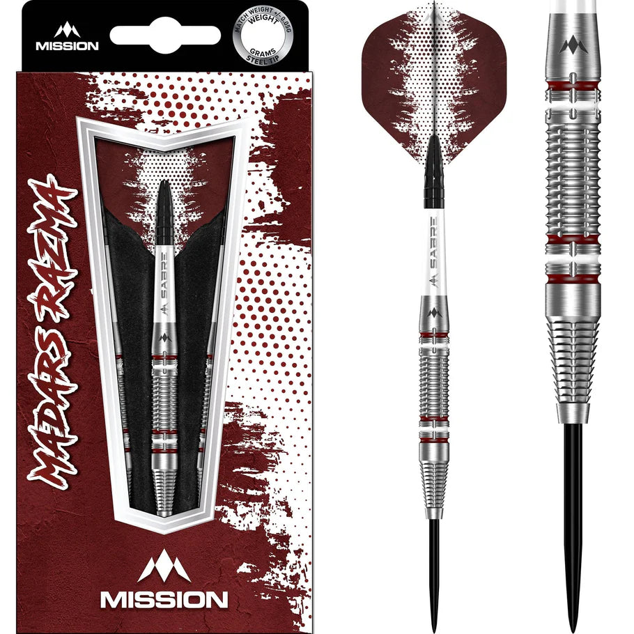MISSION MADARS RAZMA DARTS STEEL TIP - 95% TUNGSTEN-2