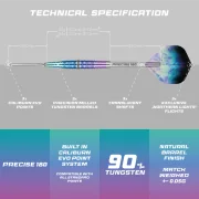 PRECISE180 Northern Lights Dart-5