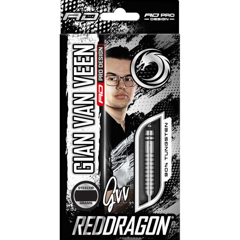 RED DRAGON GIAN VAN VEEN DIAMOND STEELDART 90%-2