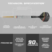 PRECISE180 Ricardo Pietreczko Steel-Tip Darts-4
