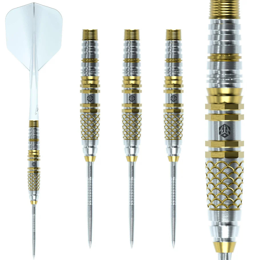 CALIBURN PLAYERS DARTS - 90% TUNGSTEN - GOLD SPEAR - 23g-3