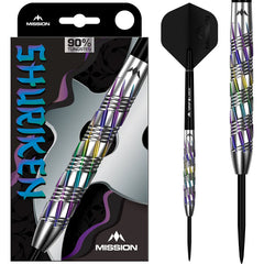 MISSION SHURIKEN DARTS STEEL TIP - 90% TUNGSTEN-1