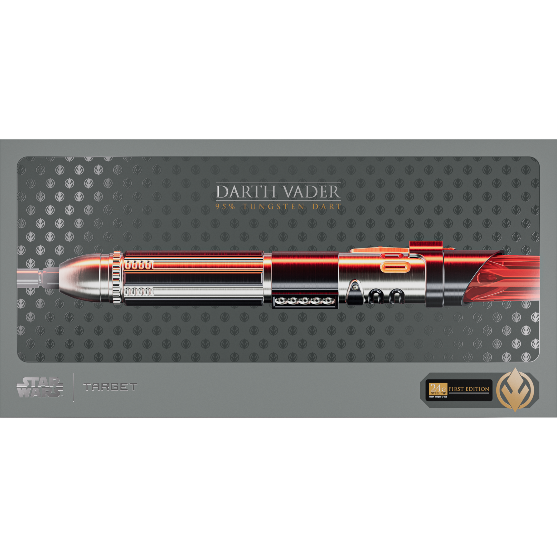 TARGET STAR WARS DARTH VADER LIMITED EDITION SWISS POINT STEELDART 95%-2
