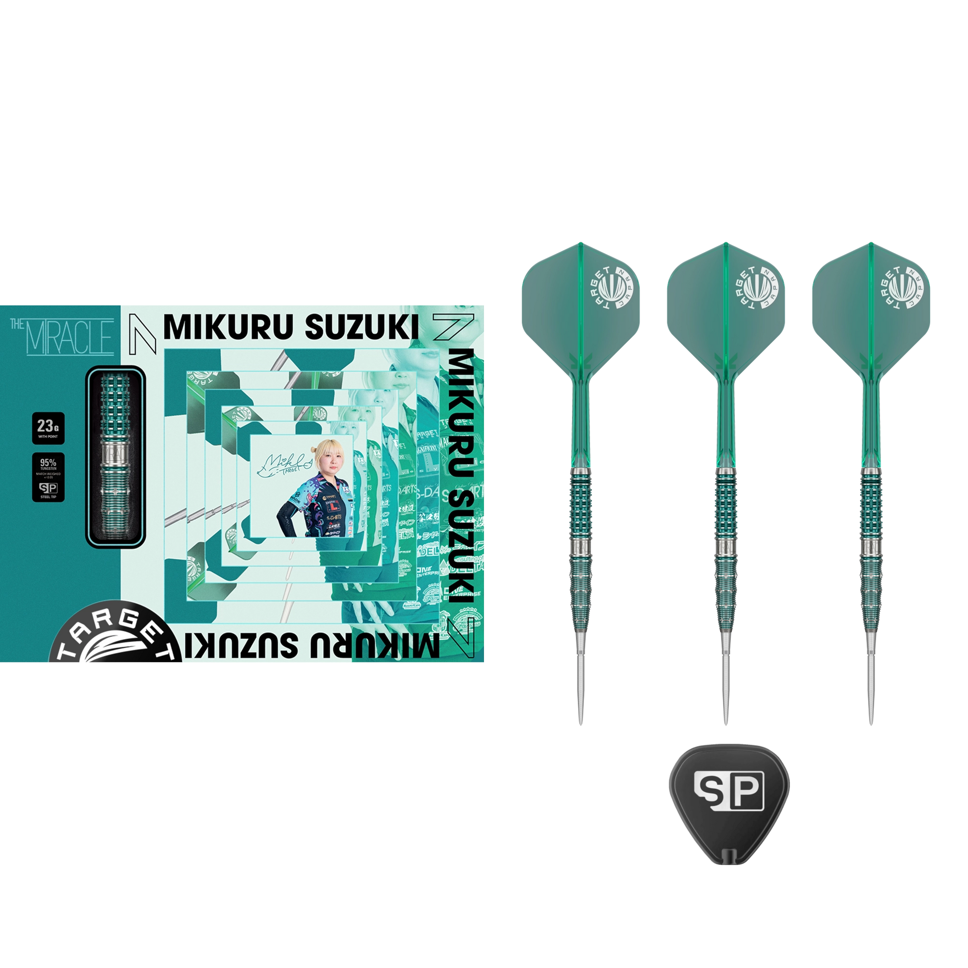 TARGET JAPAN MIKURU SUZUKI THE MIRACLE G7 STEELDART 95%-3