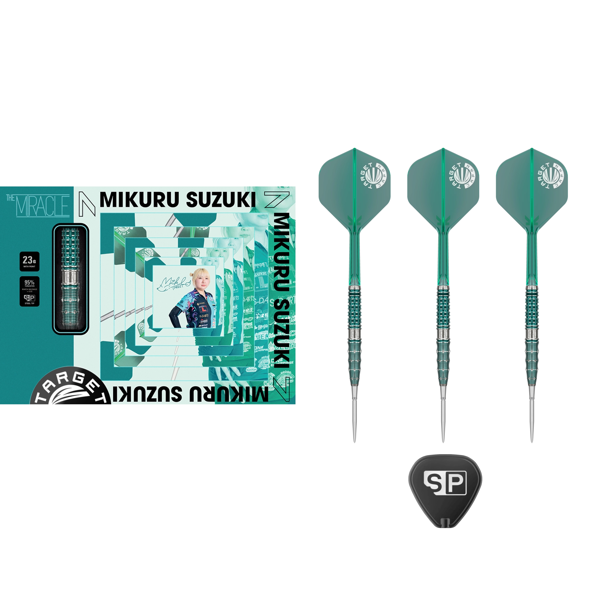 TARGET JAPAN MIKURU SUZUKI THE MIRACLE G7 STEELDART 95%-3