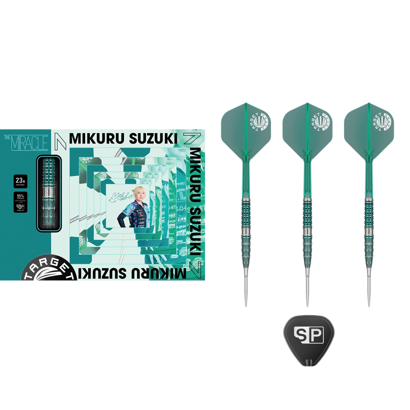TARGET JAPAN MIKURU SUZUKI THE MIRACLE G7 STEELDART 95%-3