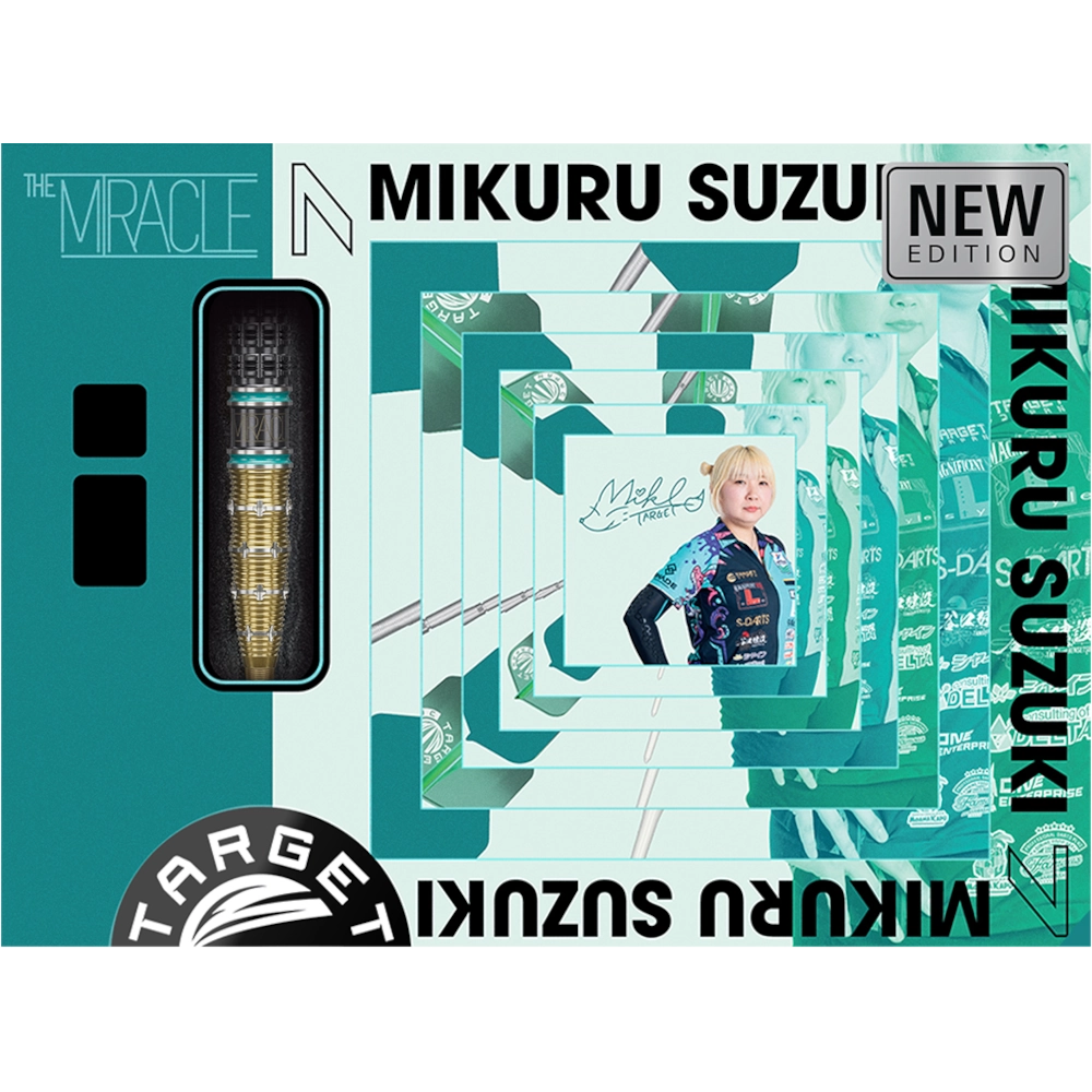 TARGET JAPAN MIKURU SUZUKI THE MIRACLE G7.5 STEELDART 95%-3