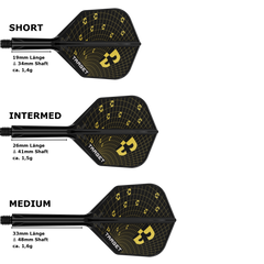 TARGET K-FLEX BOLIDE SMALL STANDARD NO.6 FLIGHT SHAFT SYSTEM-3