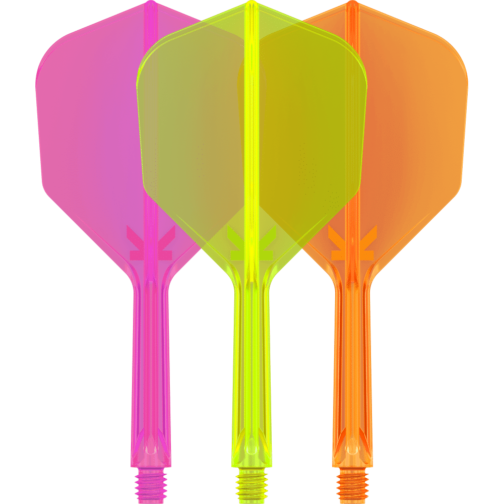Target K-Flex Neon Small Standard No.6 Flight Shaft System-1